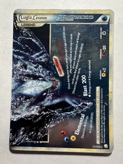 Lugia Legend 114/123 HeartGold Soulsilver Holo Pokemon TCG 2010 - Image 1