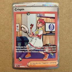 Pokemon TCG | Crispin | SV: Prismatic Evolutions Holo SIR 171/131 - Near Mint - Image 2