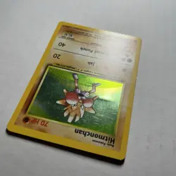 Hitmonchan Holo Rare Pokemon TCG Base Set 1999 7/102 LP Vintage - Image 5