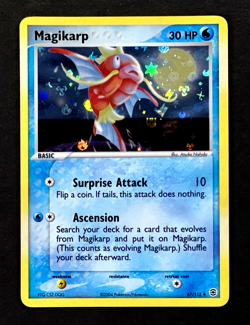2004 Pokemon MAGIKARP Ex FireRed & LeafGreen Set REVERSE HOLO Foil Card 67/112 - Image 2