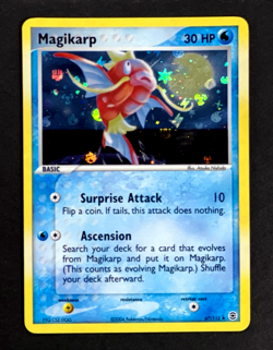 2004 Pokemon MAGIKARP Ex FireRed & LeafGreen Set REVERSE HOLO Foil Card 67/112 - Image 5