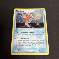 Magikarp 67/112 Reverse Energy Holo Fire Red Leaf Green Pokemon Card - Image 2