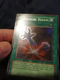 Yugioh Premature Burial PSV-037 Ultra Rare American - Image 2