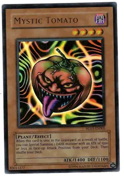 YUGIOH - MYSTIC TOMATO - HOBBY LEAGUE 3 - ULTRA PARALLEL RARE - HL03-EN005 - Image 1