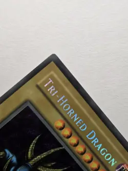 Yu-Gi-Oh! TCG Tri-Horned Dragon LOB-000 Secret Rare Unlimited - Image 3