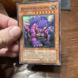 Yu-Gi-Oh! TCG Behemoth the King of All Animals FET-EN014 Unlimited Super Rare LP - Image 3