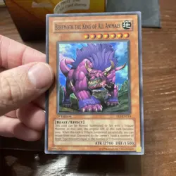 Yu-Gi-Oh! TCG Behemoth the King of All Animals FET-EN014 Unlimited Super Rare LP - Image 5