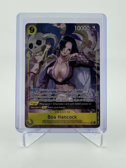 Boa Hancock (Alt Art) OP14-112 SR The Azure Sea’s Seven English One Piece TCG NM - Image 1