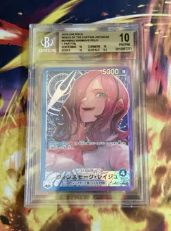 2023 One Piece Wings of The Captain Japanese OP06 #042 Vinsmoke Reiju BGS 10 - Image 1