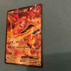 Pokemon TCG Charizard EX XY121 Black Star Promo Lightly Played - Image 3