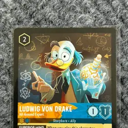 Disney Lorcana - Reign of Jafar - Ludwig Von Drake 71/204 Rare - NM/Mint - Image 3