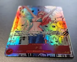One Piece TCG Nami Manga OP01-016 R Alternate Art Japanese (PRB01) - Image 5