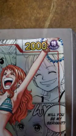 One Piece TCG Nami Manga Alternate Art OP01-016 NM ENGLISH RAW - Image 4