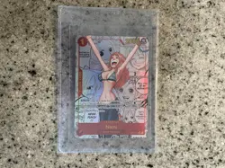One Piece TCG Nami Manga OP01-016 NM ENGLISH - Image 2
