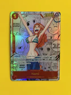 One Piece TCG - The Best Vol. 1 Nami Manga Op01-016 Prb01 English NM/M CLEAN! 📈 - Image 1