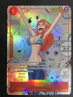 One Piece TCG - The Best Vol. 1 - Nami Manga - Op01-016 Prb01 English NM/M - Image 1