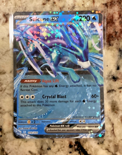 Suicune EX Holo #10 Pokemon TCG Classic: Blastoise Deck - Image 1