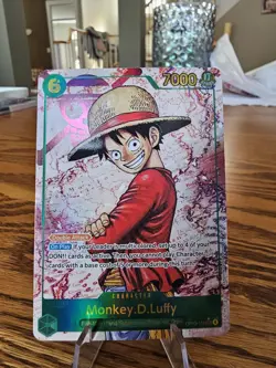 Monkey D. Luffy OP13-118 SEC (Alt Art) - Carrying On His Will English Parallel - Image 1
