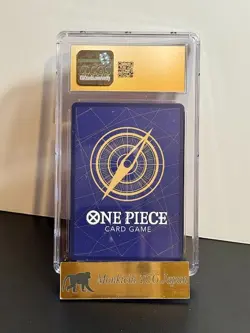 CGC PRISTINE 10 One Piece 2025 Monkey D.Luffy ST21-014 SR Magazine Japanese - Image 2