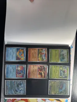 Pokemon 151 73.33% Complete Master Set Starter+ promos + Holo Energy In BinderA - Image 4