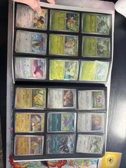 Pokemon 151 73.33% Complete Master Set Starter+ promos + Holo Energy In BinderA - Image 5