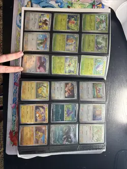 Pokemon 151 85.8% Complete Master Set Starter+ promos + Holo Energy In BinderE - Image 5