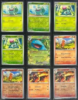 Pokemon 151 Complete Base Master Set + promos + Holo Energies In Binder - Image 2