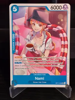 One Piece Card Game - Nami (Learn Together Deck Set) OP11-054 SR - NM - Image 1