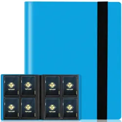 4 Pocket Card Binder for 160 Sleeves, Card Folder Ablum for Trading Cards Col... - Image 1