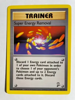 Super Energy Removal (108/130) Rare Base Set 2 Pokemon Card - NM - Image 1