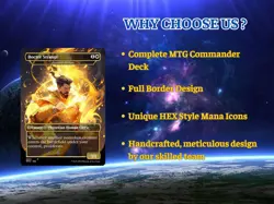 Custom MTG Commander - Marvel Heroic 100 Cards Full Art + Bonus (Without Box) - Image 2