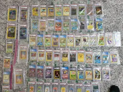 Pokemon Custom Bundle: 2 Graded Cards, Vintage And Modern Cards, Holos, And Pack - Image 1