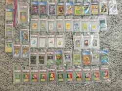 Pokemon Custom Bundle: 2 Graded Cards, Vintage And Modern Cards, Holos, And Pack - Image 2