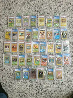 Pokemon Custom Bundle: 2 Graded Cards, Vintage And Modern Cards, Holos, And Pack - Image 3