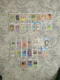 Pokemon Custom Bundle: 2 Graded Cards, Vintage And Modern Cards, Holos, And Pack - Image 5