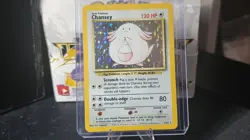 Chansey - 3/102 - Holo Rare - Base Set - Pokemon Card - MP - Image 4