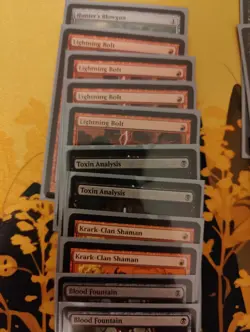 PAUPER Grixis Affinity - Updated - Full 60 Card Deck META + Sleeves / Deckbox - Image 5