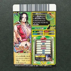 S4392 Very Rare Boa Hancock R Holo One Piece Treasure World Carddass Card J9 - Image 2