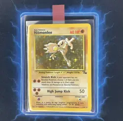 ⭐ Hypno 8/62 + Hitmonlee 7/62 ⭐Original Holo Rare Fossil Set Pokemon Card - Image 2
