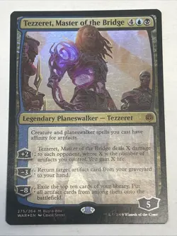 Tezzeret, Master of the Bridge - Buy-A-Box Promo - War of the Spark - FOIL - Image 1