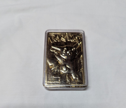 1999 Pikachu Pokemon 23K Gold Plated Card Limited Edition Burger King - Image 4