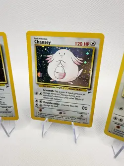 Vintage Holo Pokemon Fairy Lot of (3) Holo Pokemon Cards Base Set 2/Jungle - Image 3