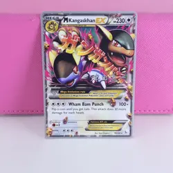 Pokemon TCG M Kangaskhan EX 79/106 Flashfire 2014 World Championships Rare - Image 1