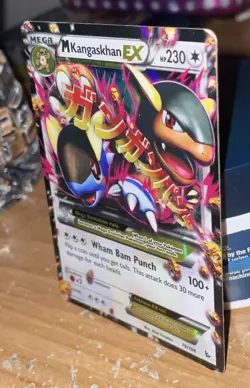 M Kangaskhan EX 79/106 Flashfire Holo Ultra Rare TCG Pokemon Card 2014 MP - Image 2