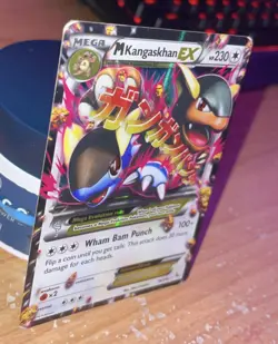 M Kangaskhan EX 79/106 Flashfire Holo Ultra Rare TCG Pokemon Card 2014 MP - Image 3