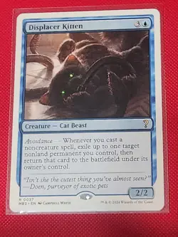Displacer Kitten (White Border) Mystery Booster 2 Regular - Image 1