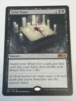 Grim Tutor Core Set 2021 Regular - Image 1