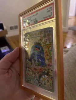 Pokemon TCG Seismitoad Illustration Rare Black Bolt 105/086 PSA 9 With case - Image 2