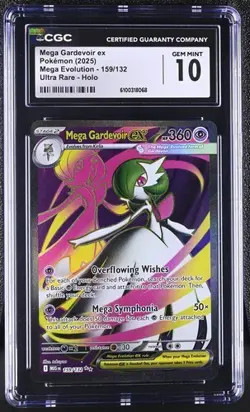 Mega Gardevoir EX *CGC 10* Ultra Rare *Mega Evolutions* #159 * Pokemon - Image 1