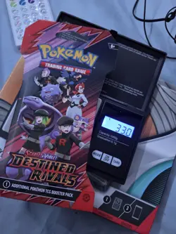 Pokemon Destined Rivals Heavy 33.0g!! Sleeved Booster Factory Sealed - Image 1